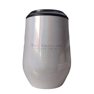 Taylor Swift Miss Americana glitter iridescent tumbler